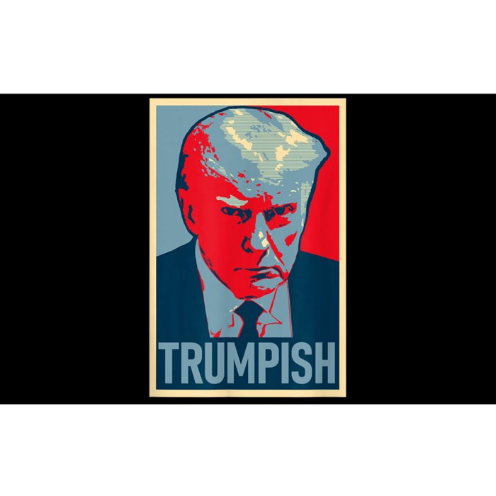 TRUMPISH Funny Trump Mug Shot Hope Bumper Sticker