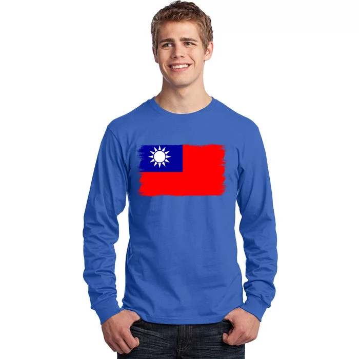 Taiwanese Flag Taiwan Gift Tall Long Sleeve T-Shirt