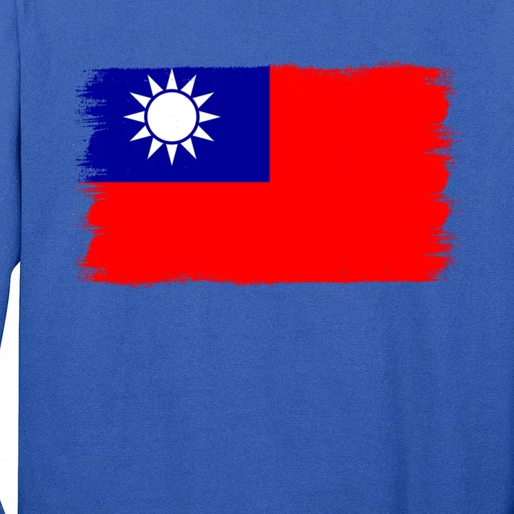 Taiwanese Flag Taiwan Gift Tall Long Sleeve T-Shirt