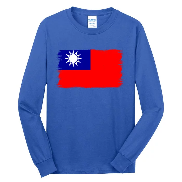 Taiwanese Flag Taiwan Gift Tall Long Sleeve T-Shirt