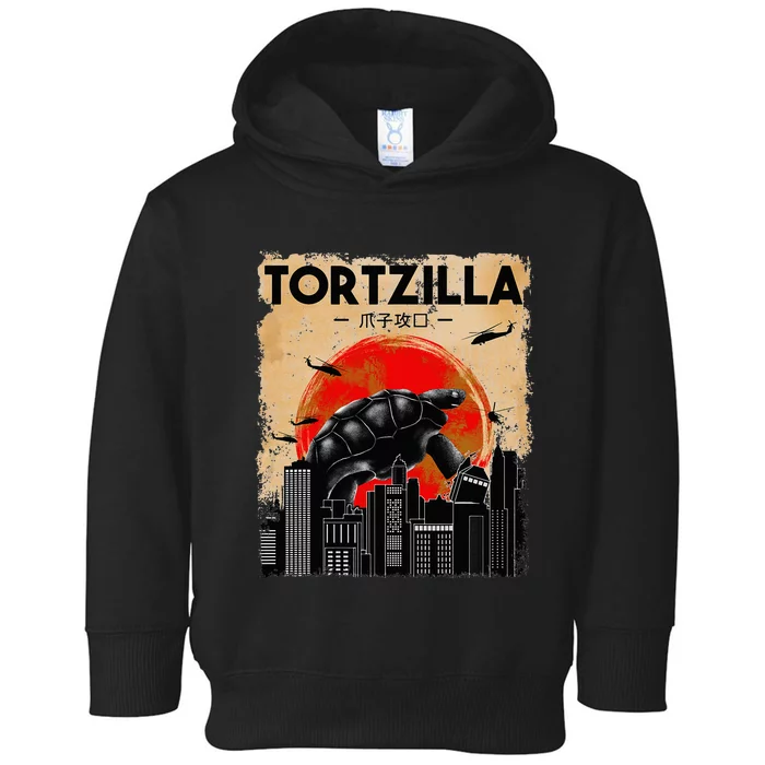 Tortoise Funny Turtle animal lover Toddler Hoodie