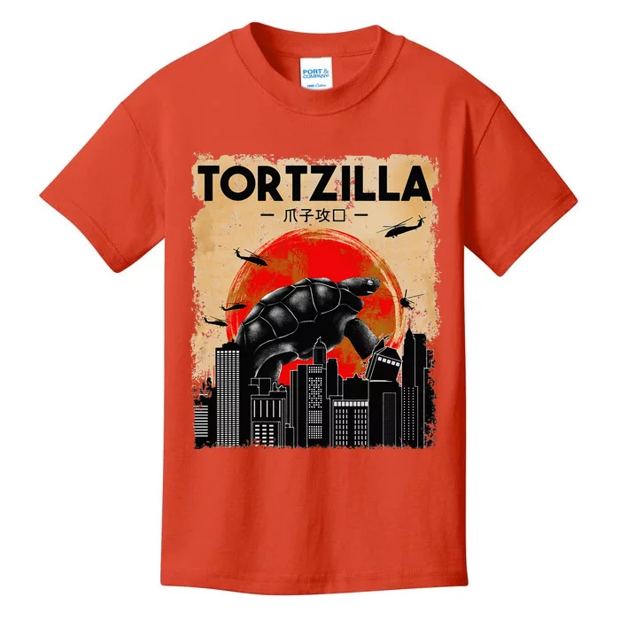 Fun Youth T-shirt with Turtle Design