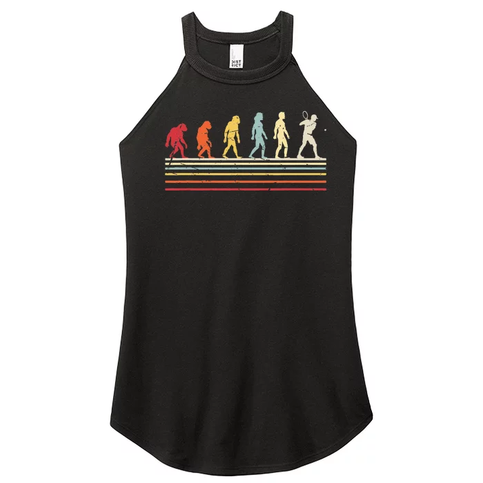 Tennis Funny Women’s Perfect Tri Rocker Tank