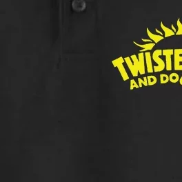 Twist Funny Teas And Double DS Dry Zone Grid Performance Polo