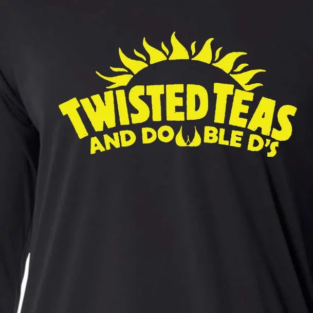 Twist Funny Teas And Double DS Cooling Performance Long Sleeve Crew