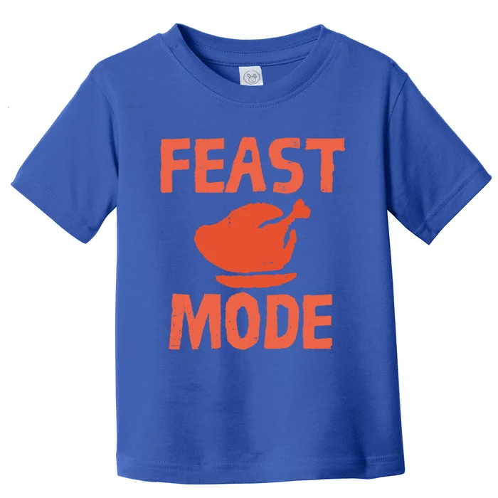 Thanksgiving Feast Turkey Mode Halloween Gift Toddler T-Shirt