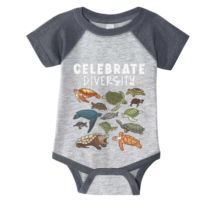 Turtle Funny Turtle Lover Reptile Lover Infant Baby Jersey Bodysuit