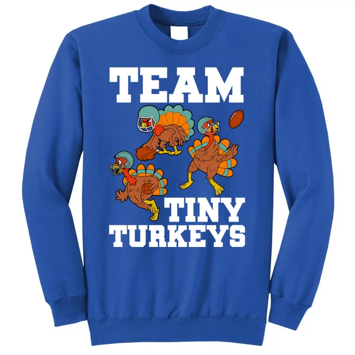 Thanksgiving Football Team Turkey Day Game Bowl High School Gift Tall Sweatshirt