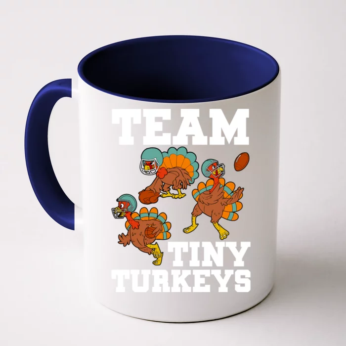 Thanksgiving Football Team Turkey Day Game Bowl High School Gift Front & Back Coffee Mug