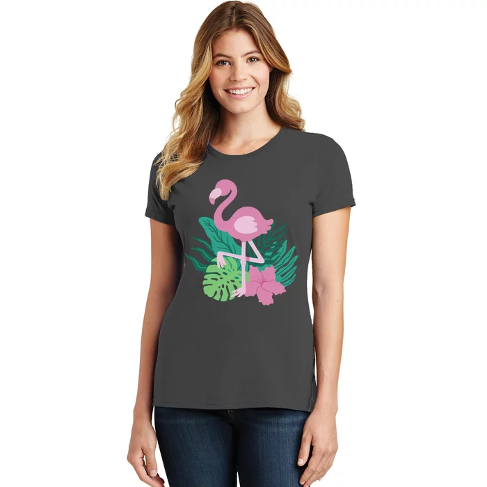 Tropical Flamingo Women's T-Shirt