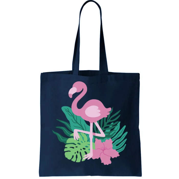 Tropical Flamingo Tote Bag