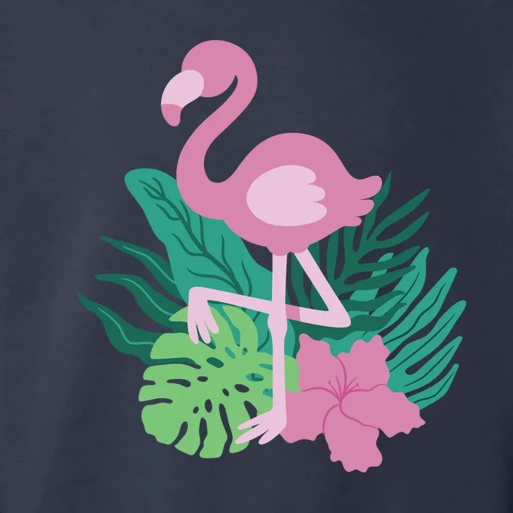 Tropical Flamingo Toddler Hoodie