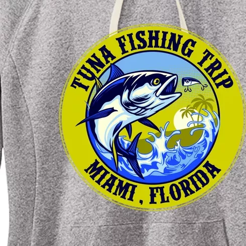 Tuna Fishing Trip Miami Florida Women's Fleece Hoodie