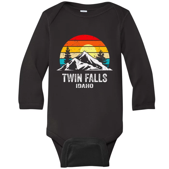 Twin Falls Baby Long Sleeve Bodysuit