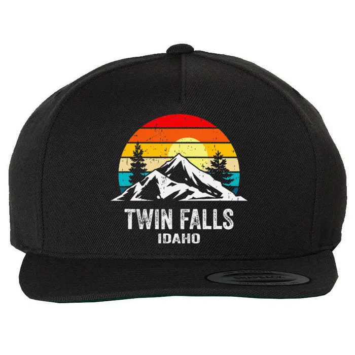 Twin Falls Wool Snapback Cap