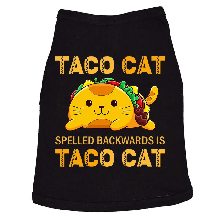 Tacocat For Taco Cat Cinco De Mayo Tacocat Tacos Doggie Tank