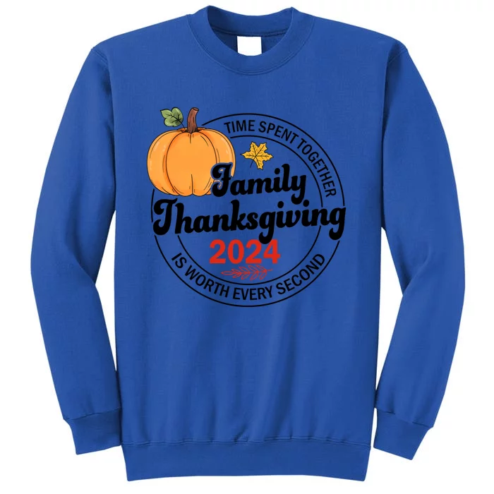 Turkey Family Thanksgiving 2024 Team Squad Matching Great Gift Tall Sweatshirt