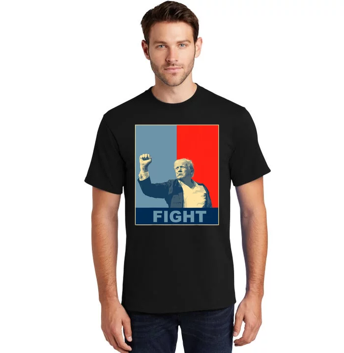 Trump Fight Tall T-Shirt