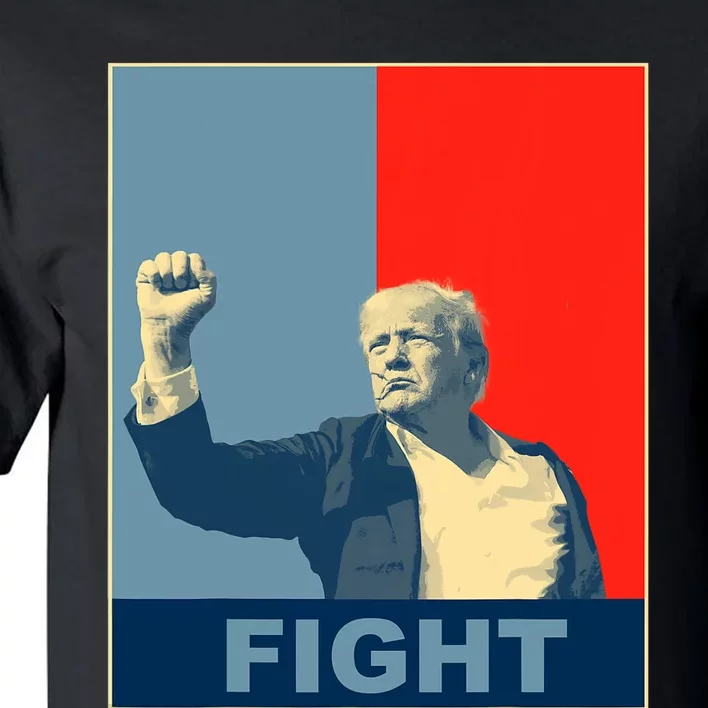 Trump Fight Tall T-Shirt