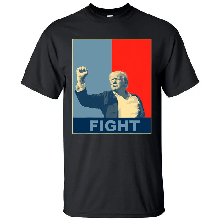 Trump Fight Tall T-Shirt