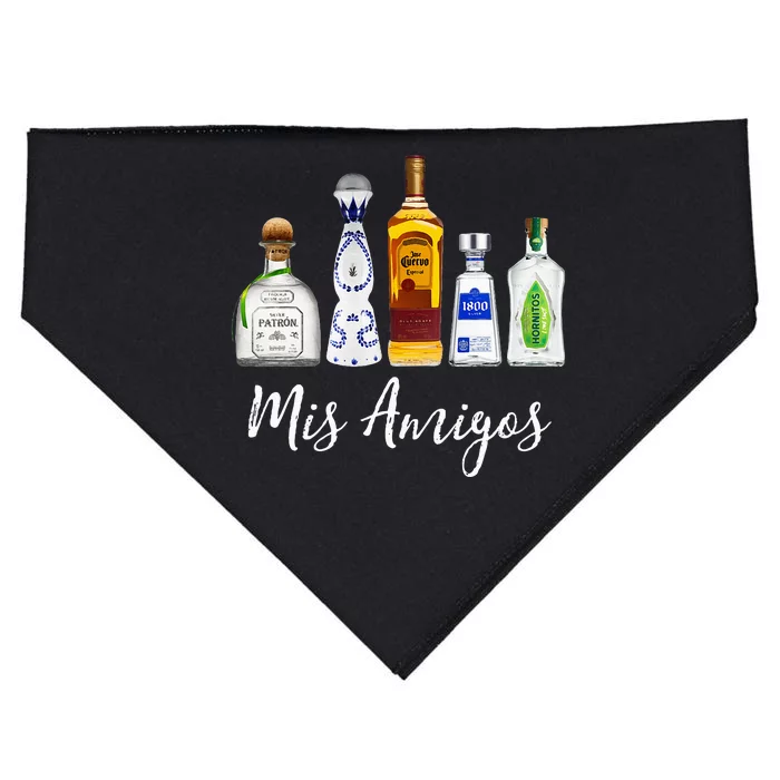 Tequila Funny Trendy USA-Made Doggie Bandana