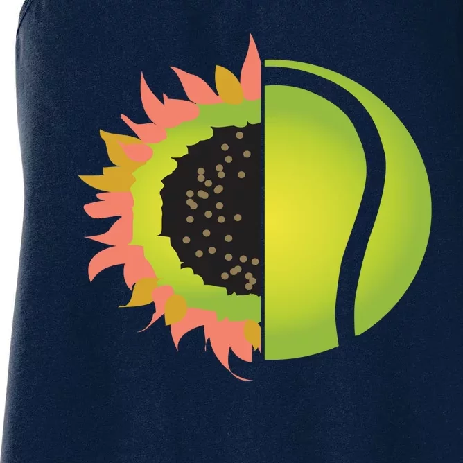 Tennis Flower Women's Racerback Tank