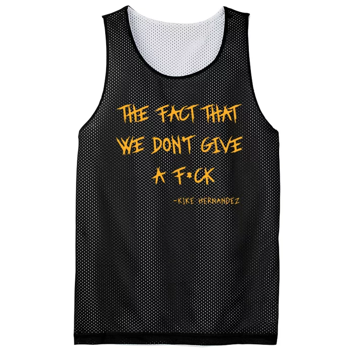 The Fact That We Dont Give A F*Ck Mesh Reversible Basketball Jersey Tank