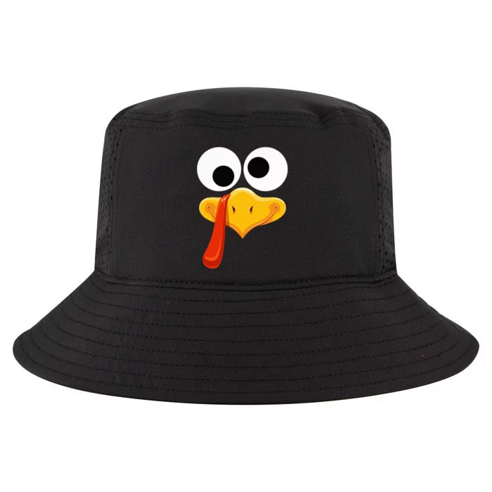 Turkey Face Thanksgiving Costume Family Outfits Matching Fun Cool Comfort Performance Bucket Hat