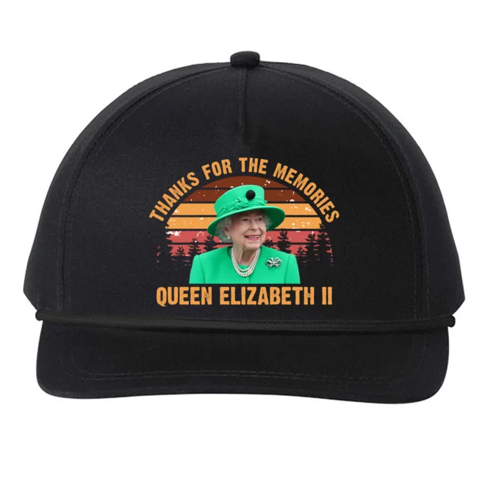 Thanks For The Memories Queen Elizabeth II Snapback Five-Panel Rope Hat