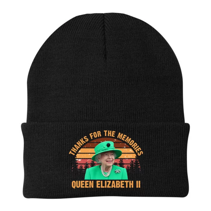 Thanks For The Memories Queen Elizabeth II Knit Cap Winter Beanie