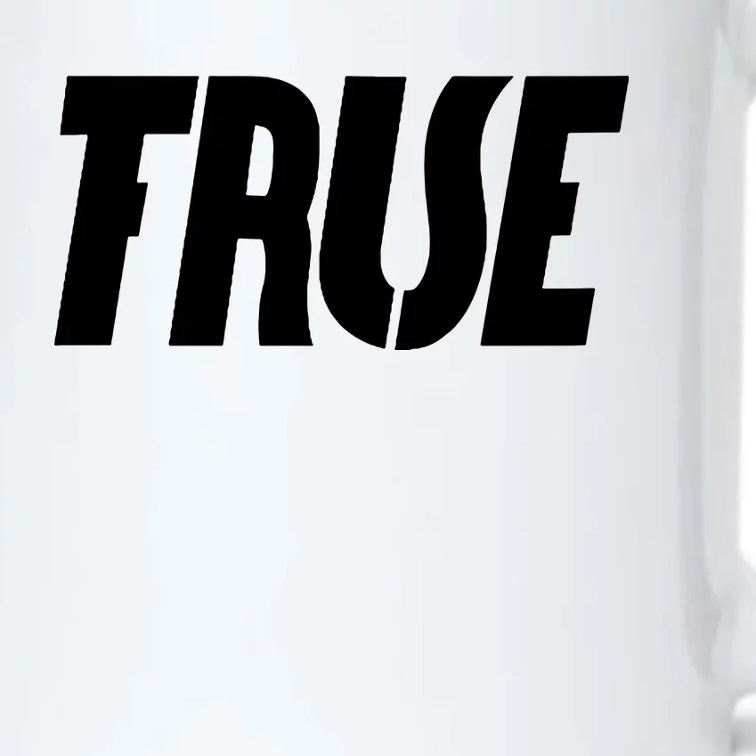 True False Black Color Changing Mug