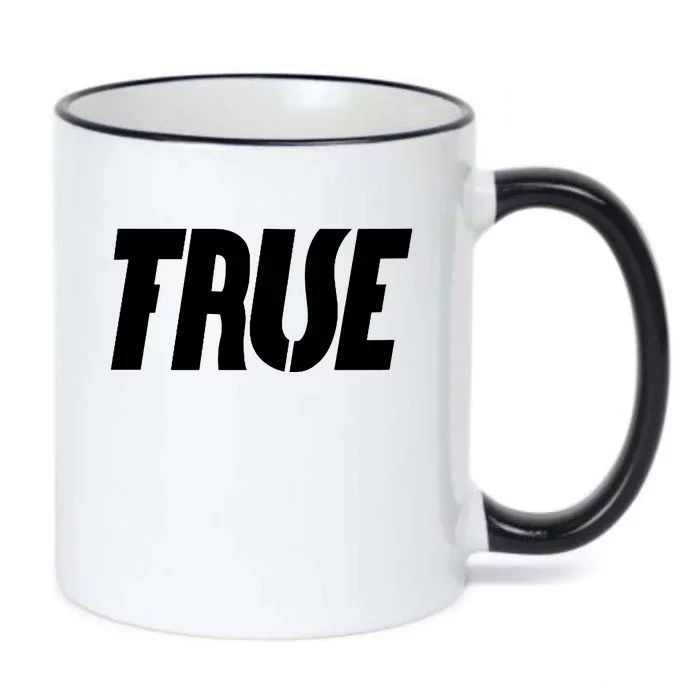 True False Black Color Changing Mug