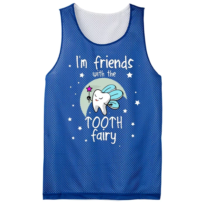 Tooth Fairy Teeth Dentist Dental Hygienist Assistant Gift Mesh Reversible Basketball Jersey Tank