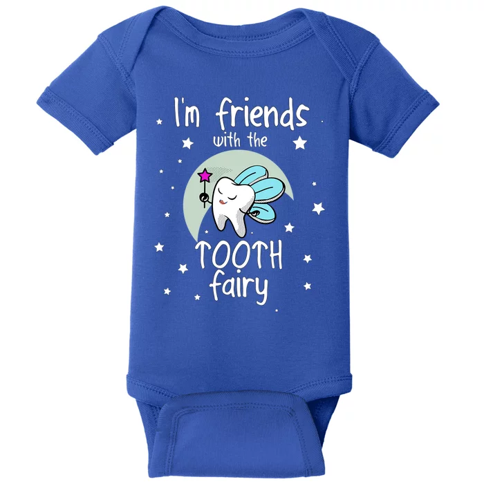 Tooth Fairy Teeth Dentist Dental Hygienist Assistant Gift Baby Bodysuit