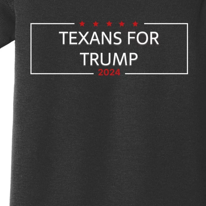 Texans For Trump DonT Mess With Texas Baby Bodysuit