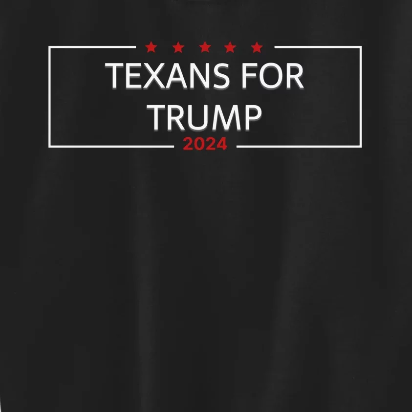 Texans For Trump DonT Mess With Texas Kids Sweatshirt