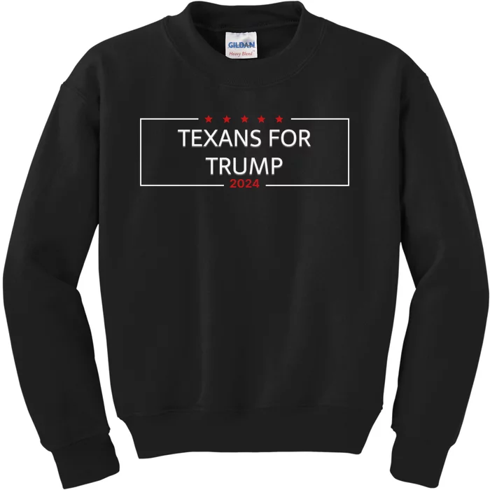 Texans For Trump DonT Mess With Texas Kids Sweatshirt