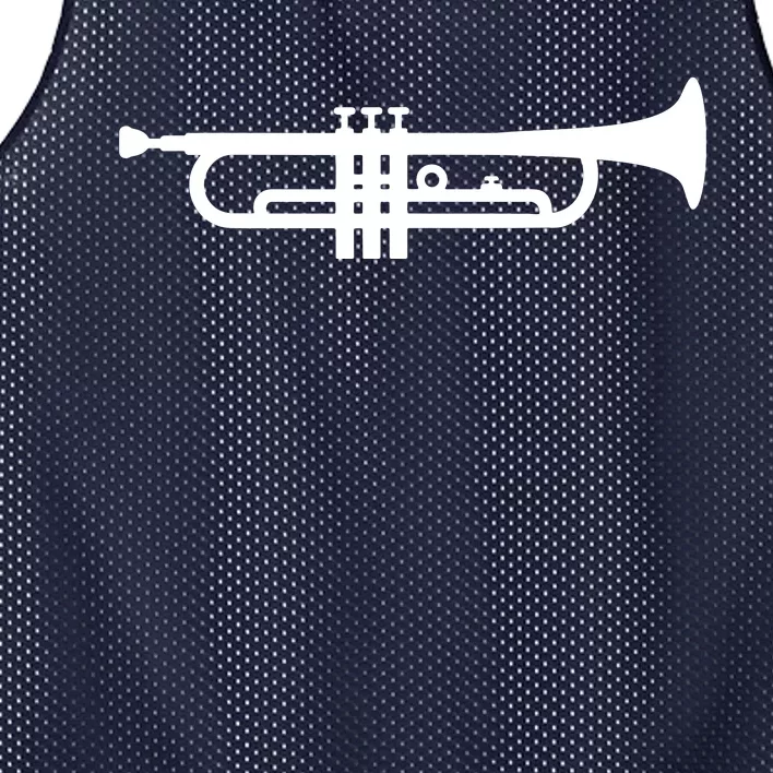 Trumpet Funny Mesh Reversible Basketball Jersey Tank