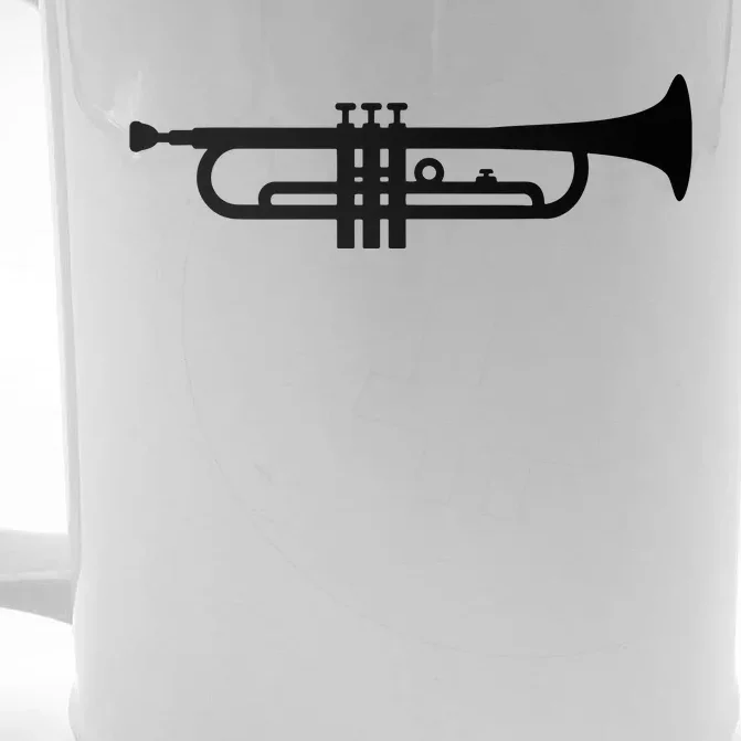 Trumpet Funny Front & Back Beer Stein