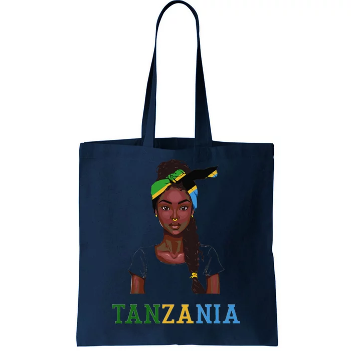 Tanzanian Flag Uniform Souvenirs Products Woman Tanzania Tote Bag