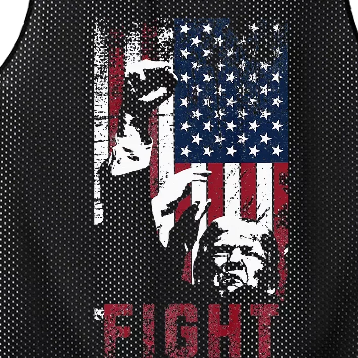 Trump Fight Usa Mesh Reversible Basketball Jersey Tank