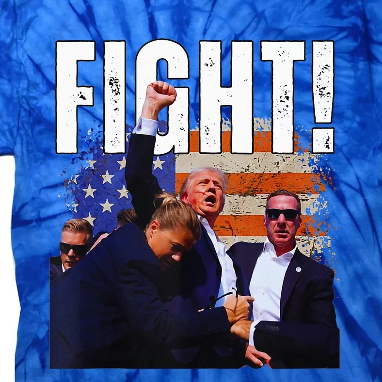 Trump Fist Usa 2024 Tie-Dye T-Shirt