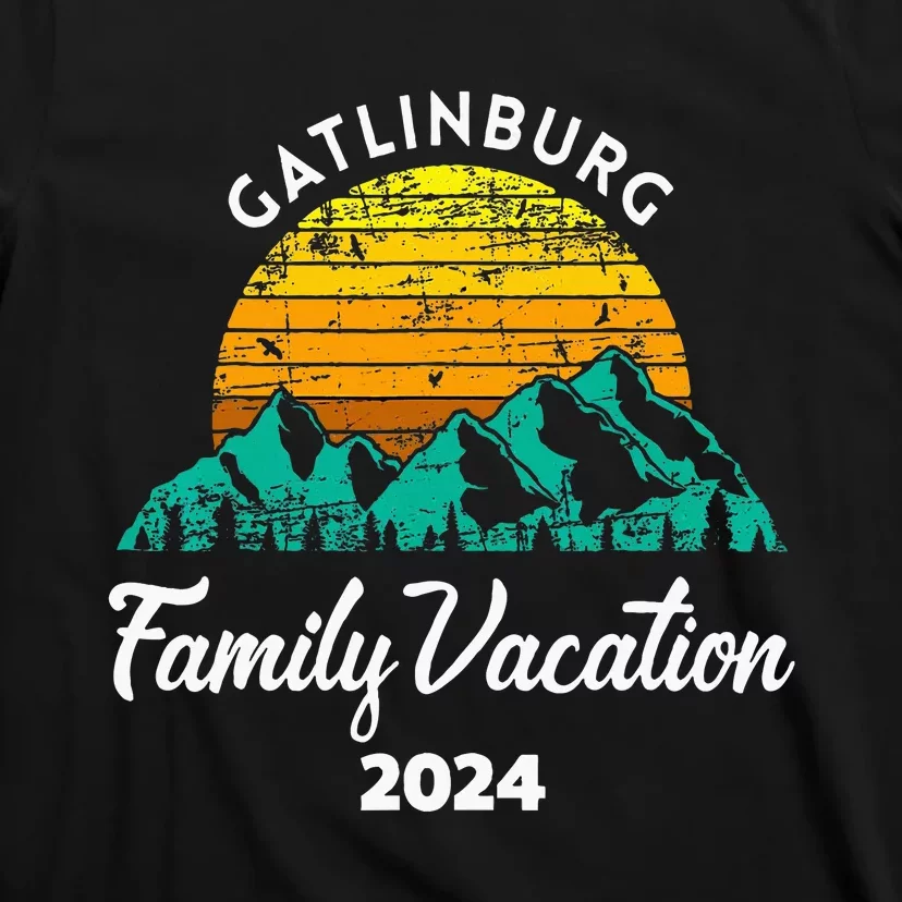 Tennessee Family Vacation Road Trip 2024 Mountain Gatlinburg T-Shirt