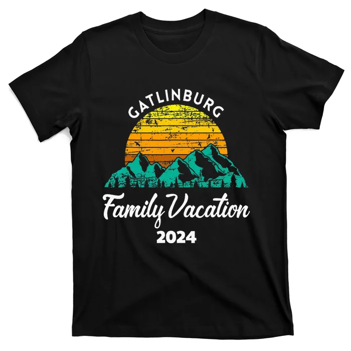 Tennessee Family Vacation Road Trip 2024 Mountain Gatlinburg T-Shirt