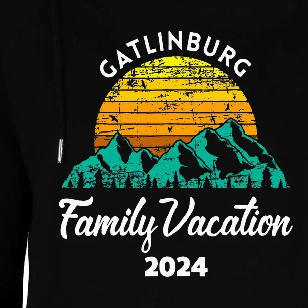 Tennessee Family Vacation Road Trip 2024 Mountain Gatlinburg Womens Funnel Neck Pullover Hood