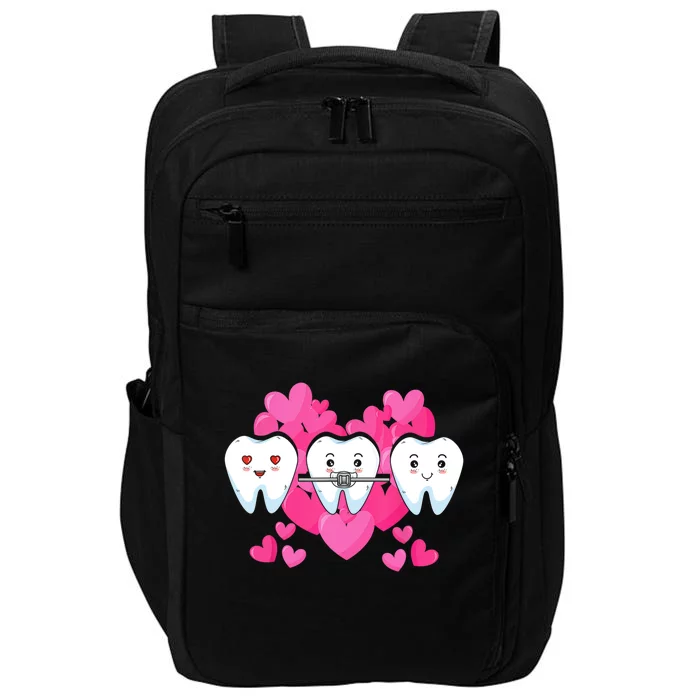 Tooth Fairy Valentines Day Dentist Dear Dental Assistant Cute Gift Impact Tech Backpack