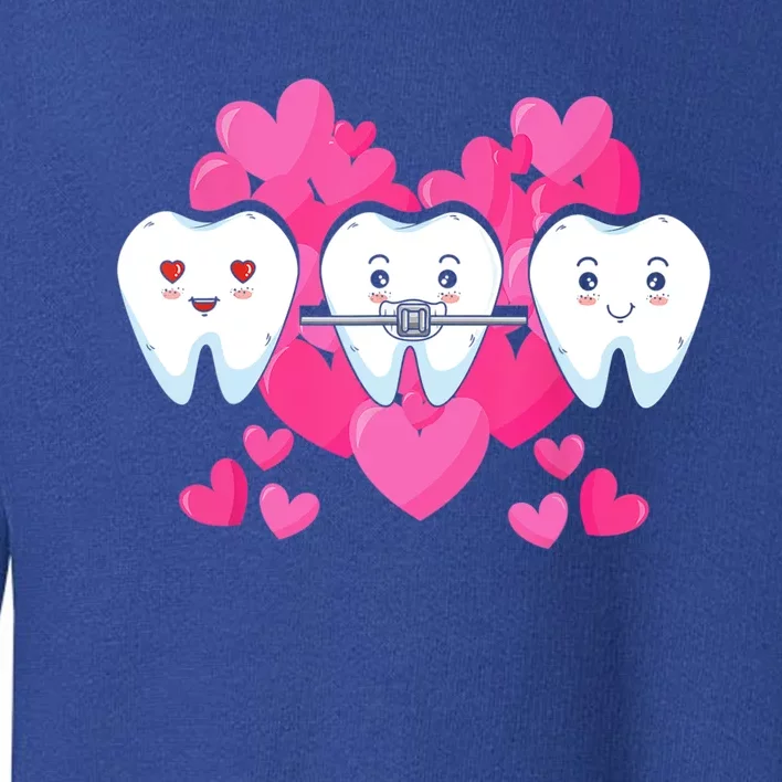 Tooth Fairy Valentines Day Dentist Dear Dental Assistant Cute Gift Toddler Sweatshirt