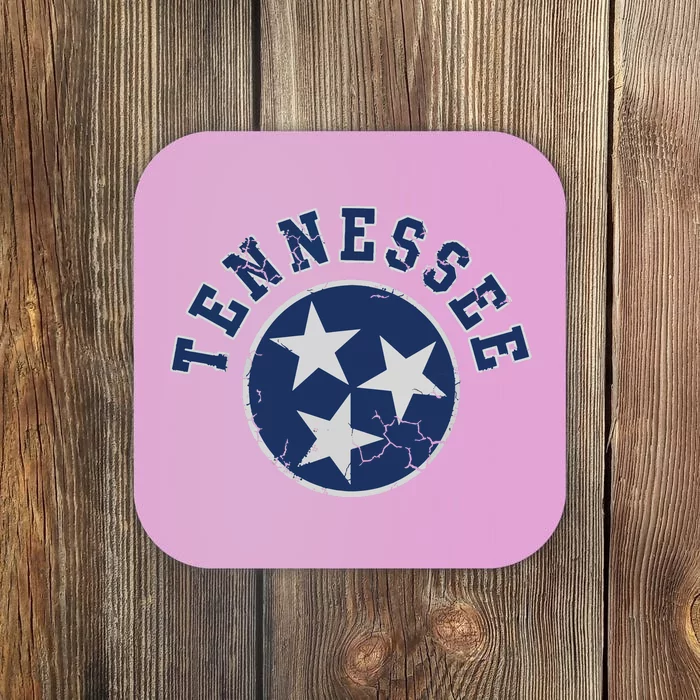 Tennessee Flag Vintage Fade Coaster