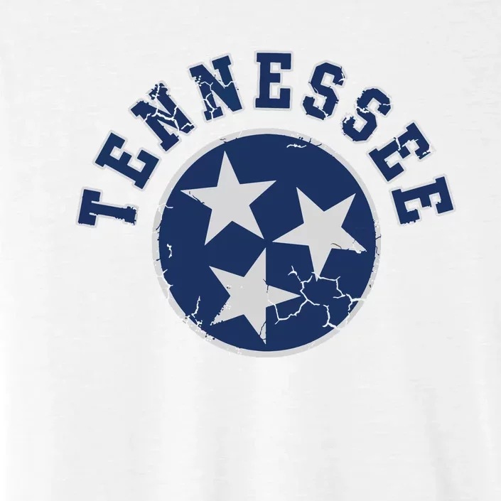 Tennessee Flag Vintage Fade ChromaSoft Performance T-Shirt