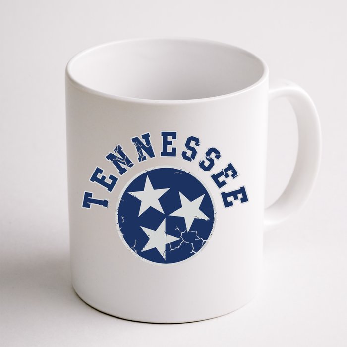 Tennessee Flag Vintage Fade Front & Back Coffee Mug